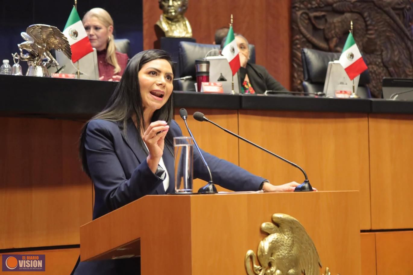 Araceli Saucedo respalda estrategia nacional para frenar la extorsión