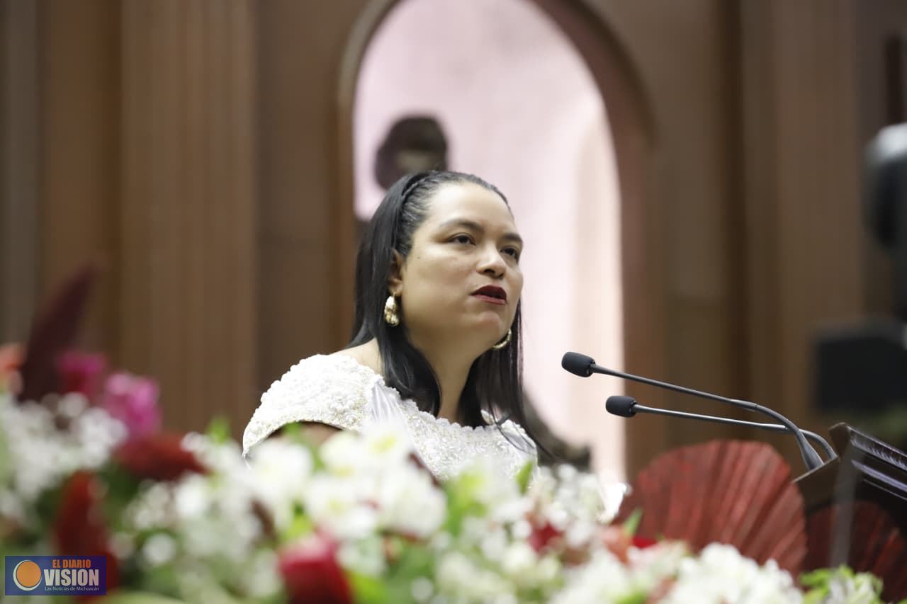 Eréndira Isauro destaca avances de la administración de Ramírez Bedolla