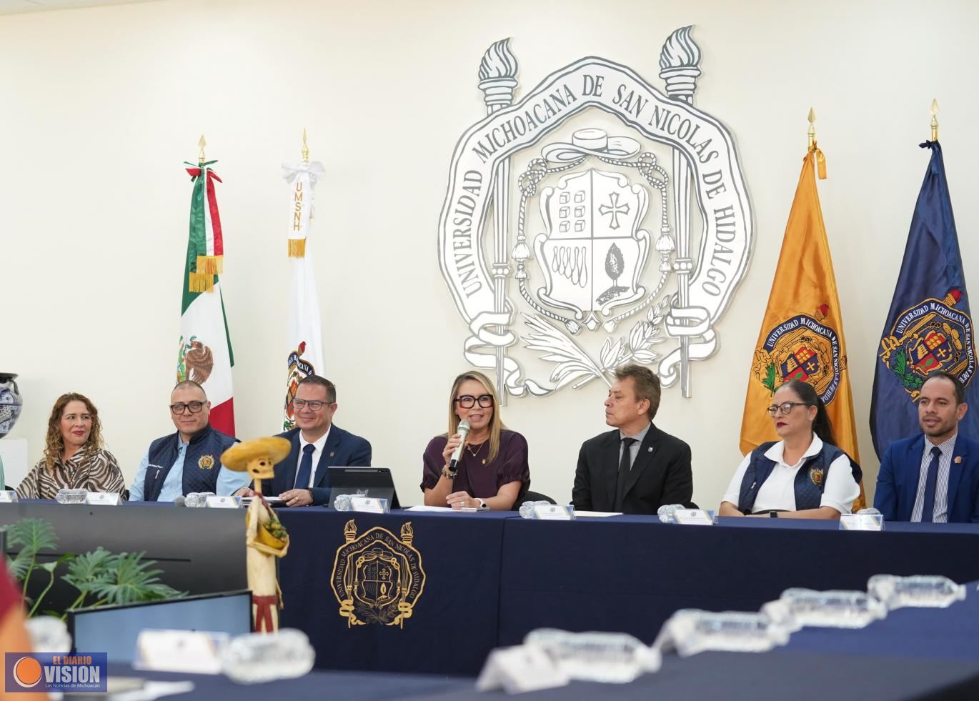 Siéntanse arropados por la UMSNH, señala Yarabí Ávila a estudiantes  del Programa de Movilidad