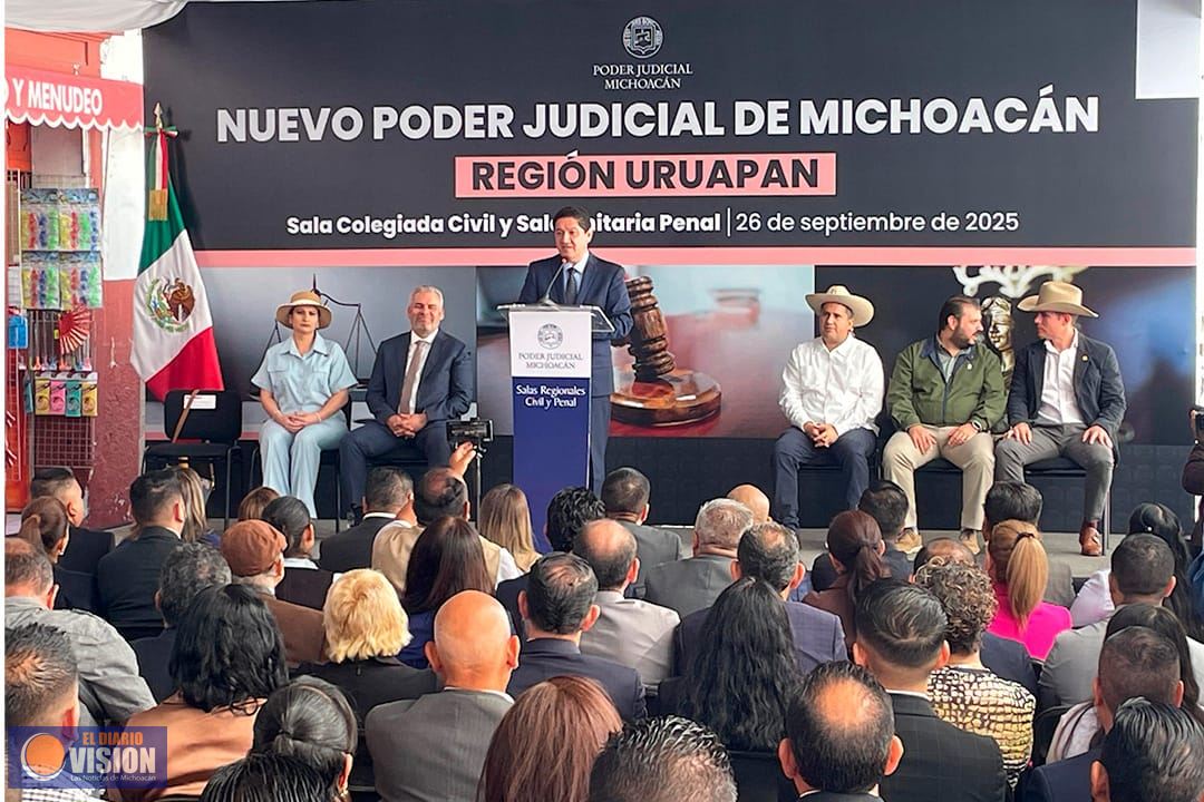 Poder Judicial de puertas abiertas para todas y todos los michoacanos: Hugo Alberto Gama Coria