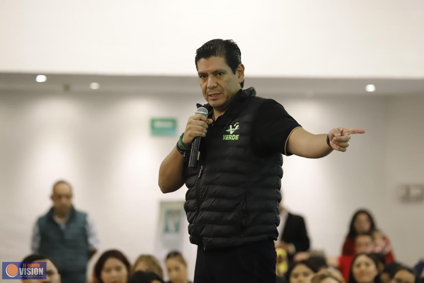 PVEM Michoacán llama al cumplimiento de la ley ante anuncio de corrida de toros en Morelia