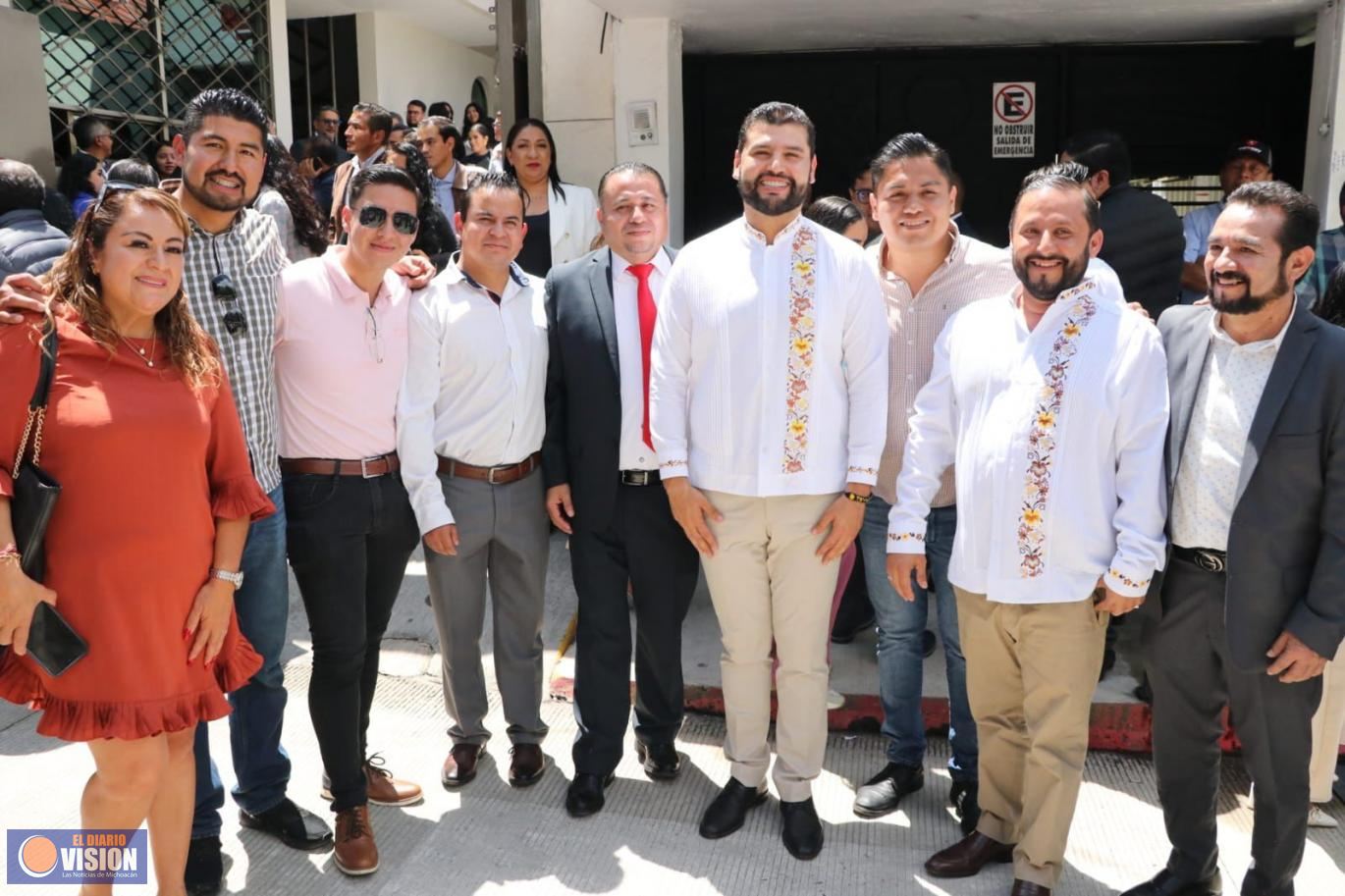 Octavio Ocampo asegura impulsará acciones legislativas que fortalezcan al Poder Judicial