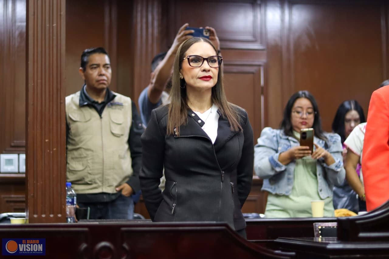 Nalleli Pedraza celebra la aprobación de la reforma contra la extorsión