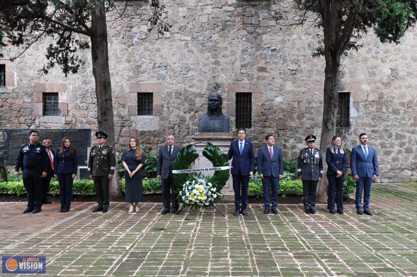 Morelia honra con Bando Solemne el natalicio de José María Morelos y Pavón