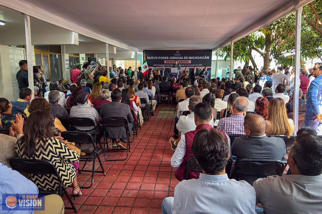 Estamos cambiando la historia del PoderJudicial de Michoacán: Hugo Alberto Gama Coria