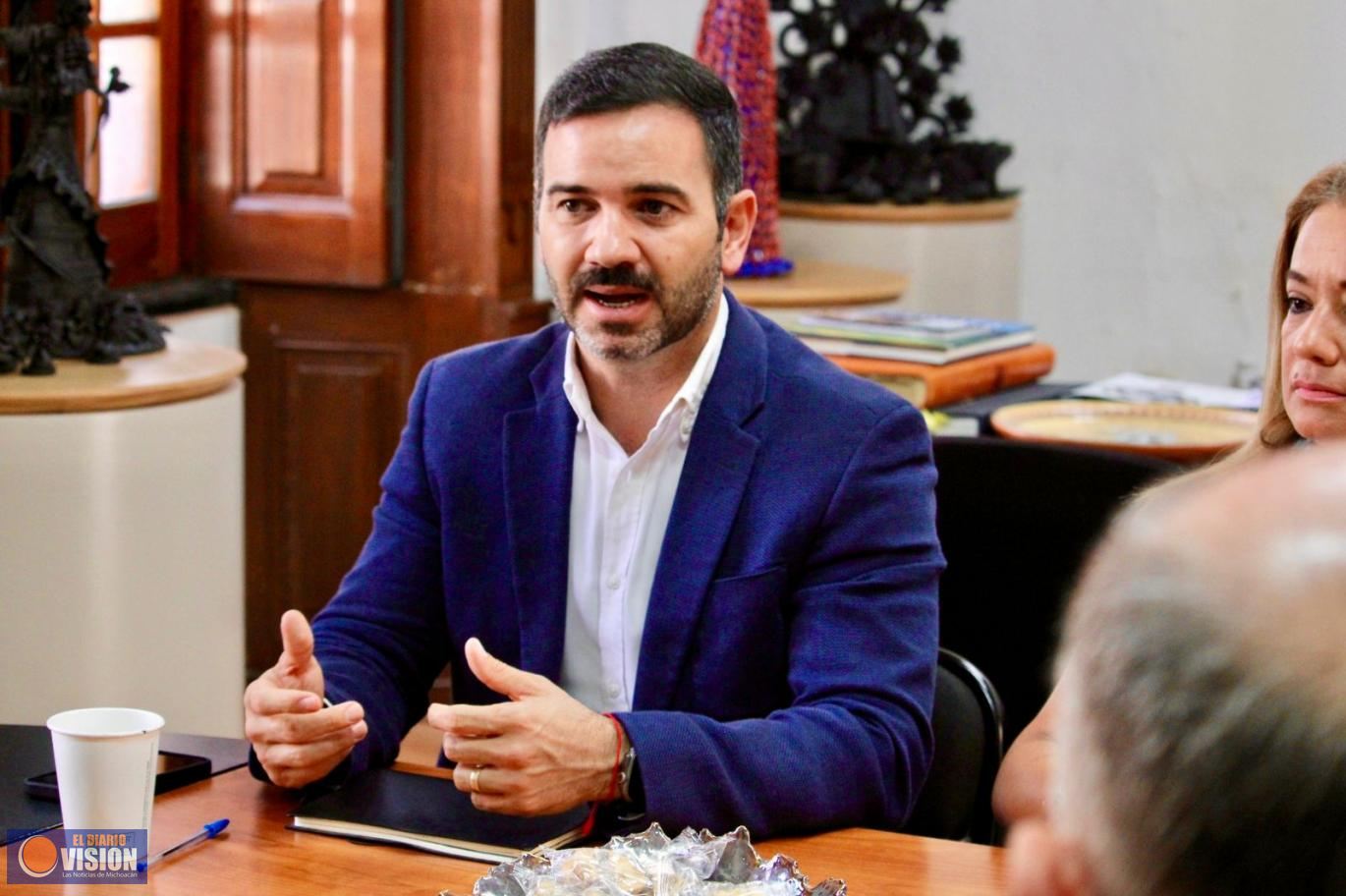 Yankel Benítez y sector hotelero cierran filas para proyectar el Turismo en Morelia