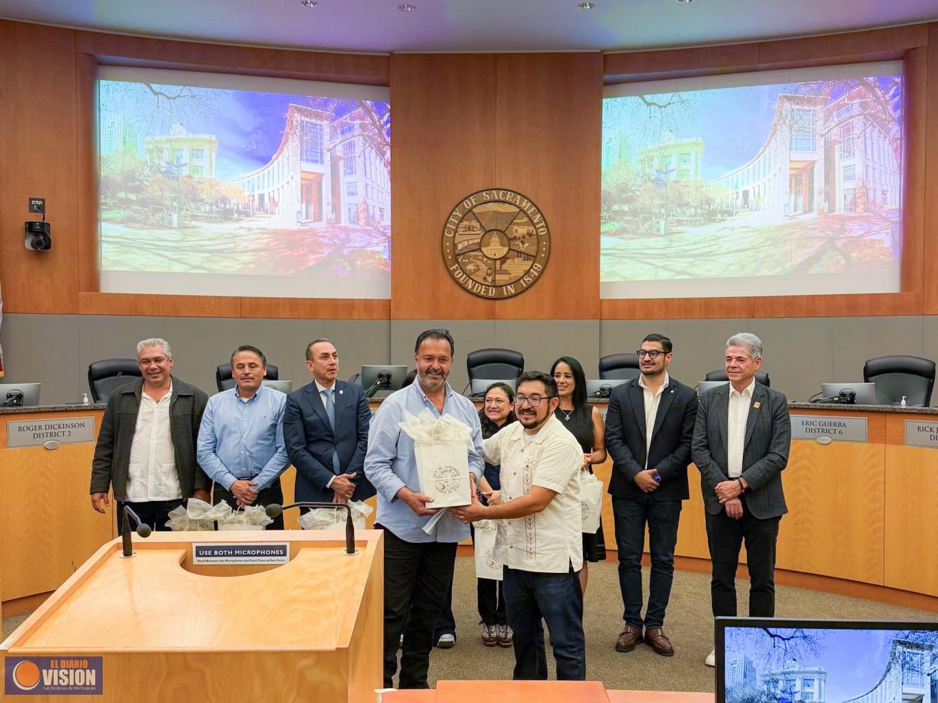 Julio Arreola fortalece lazos con ciudades hermanas en Estados Unidos