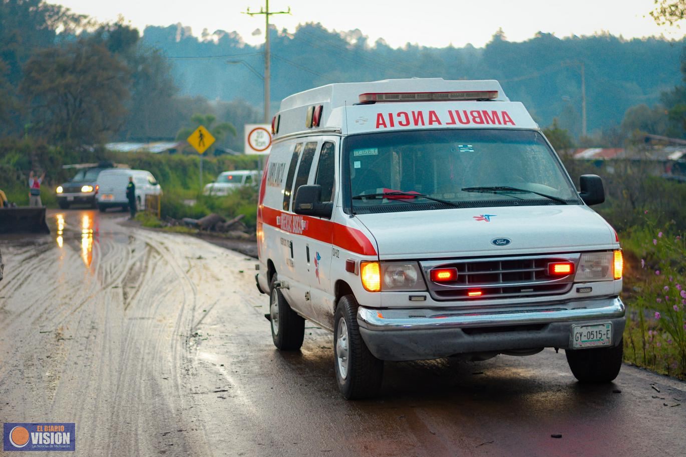 Gobierno Municipal atiende deslave en Opopeo bajo la supervisión de la Presidenta Dayana Pérez