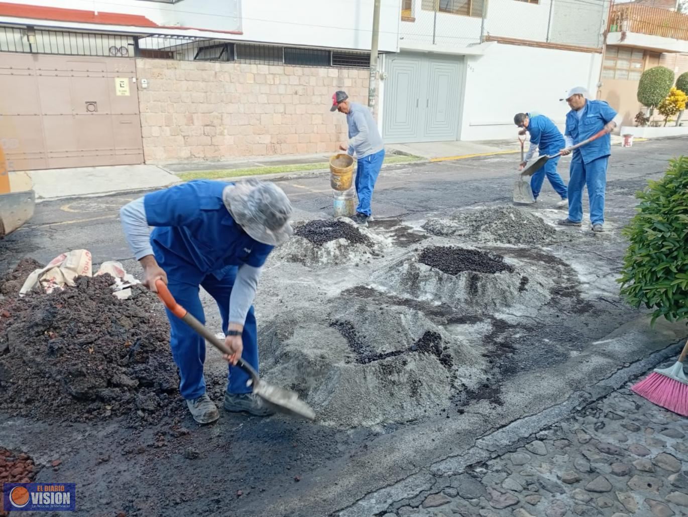 Ooapas realizó trabajos de reparación de alcantarillado en la colonia Chapultepec Sur 