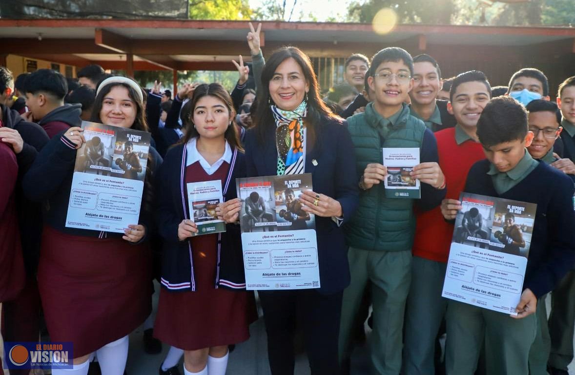 Gabriela Molina impulsa acciones para salud mental que llegan a 400 mil estudiantes