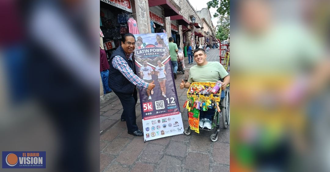 José Antonio Aguilera, un gran competidor en la Carrera Atlética Migrantes por la Paz 