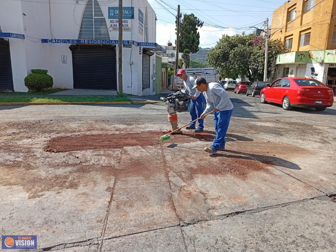 Ooapas concluye trabajos de reparación en la avenida Lázaro Cárdenas