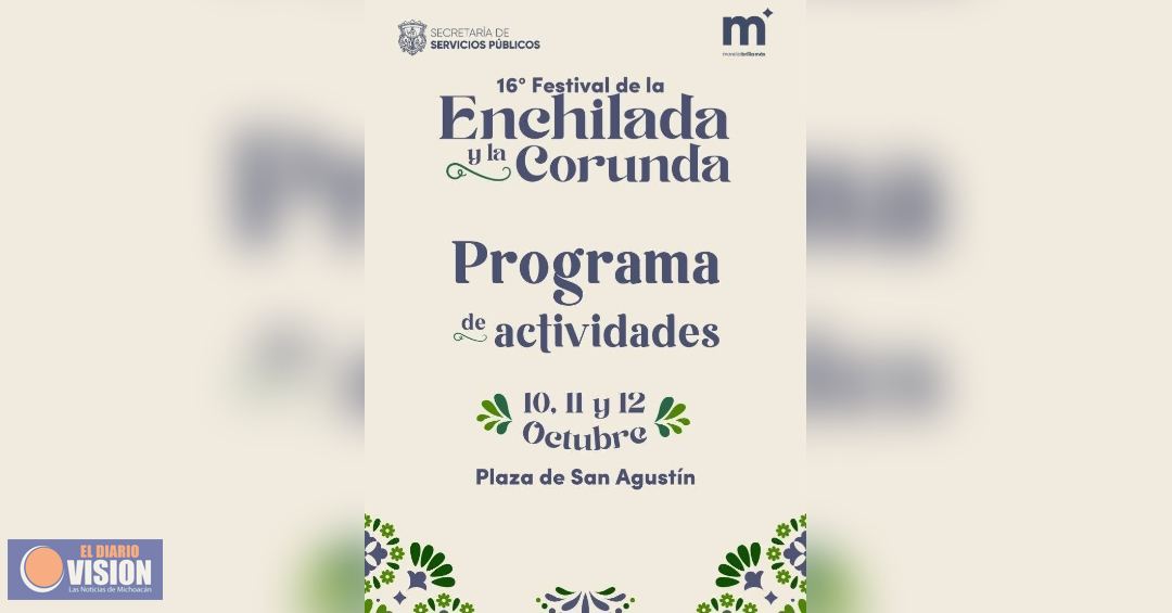Último día del 16° Festival de la Enchilada y la Corunda