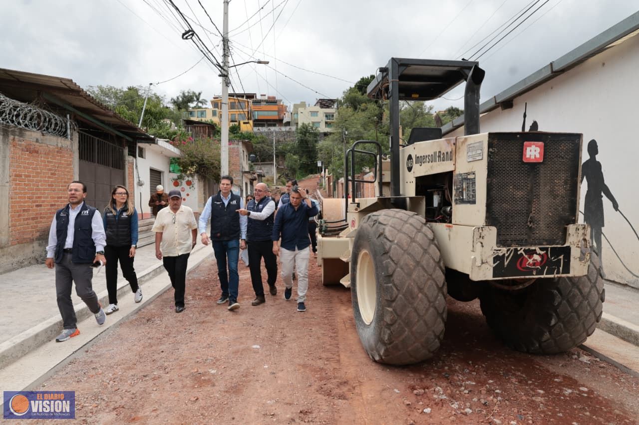 Alfonso Martínez supervisa obra de gran calado en San José del Cerrito
