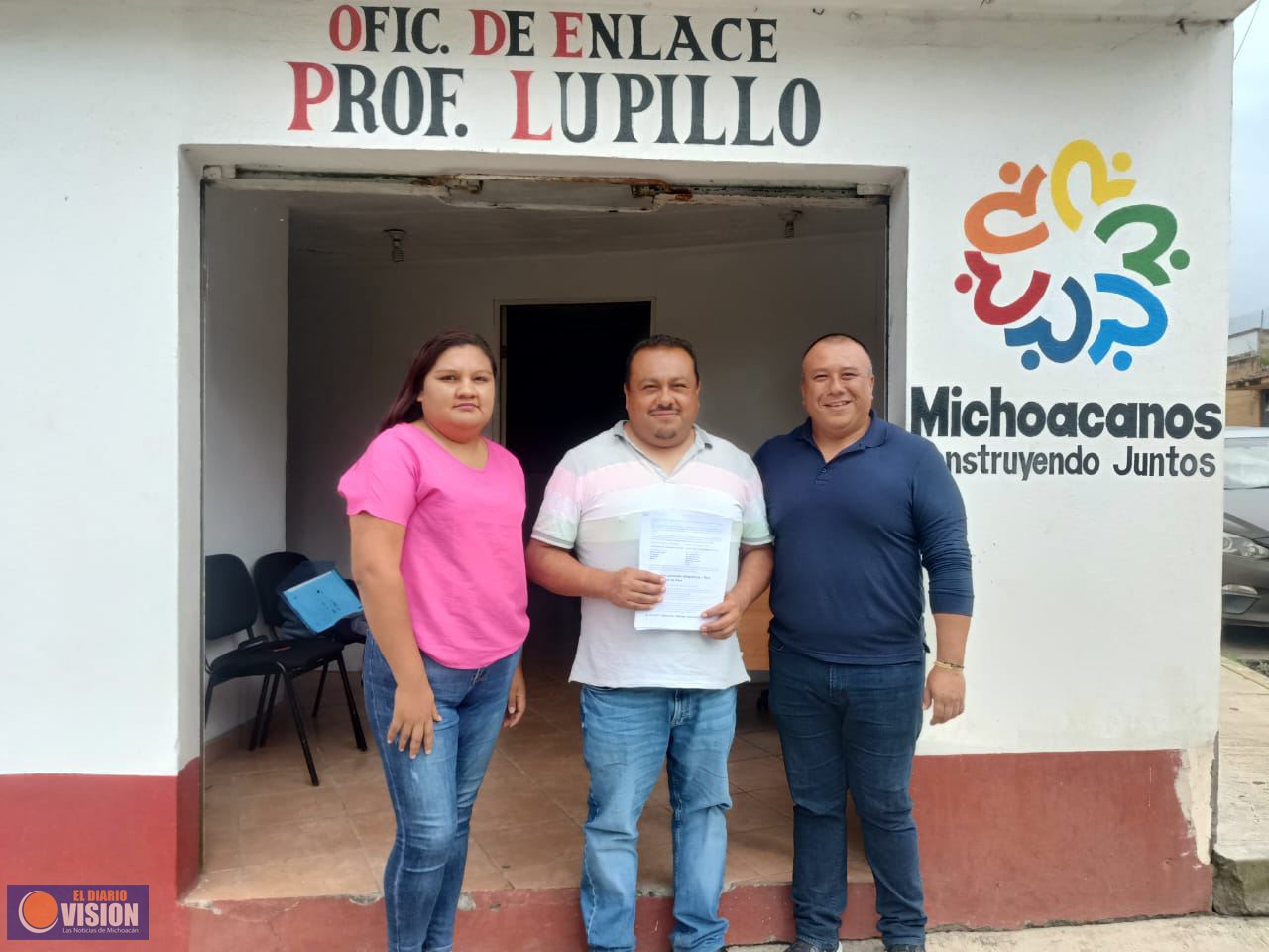 Lupillo Aguilera impulsa  reunificación familiar a través de “Michoacanos Construyendo Juntos”