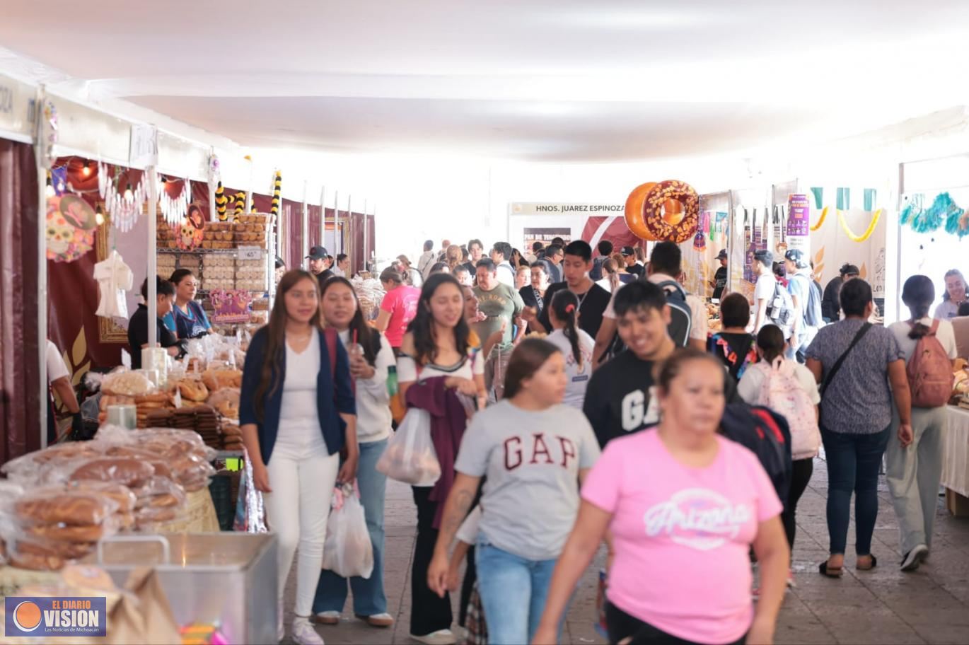 Arranca con gran asistencia y sabor la XXIV Feria del Pan en Morelia