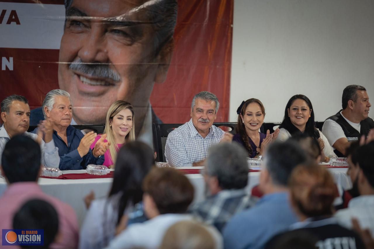 Morón rinde cuentas al occidente de Michoacán; destaca reformas constitucionales