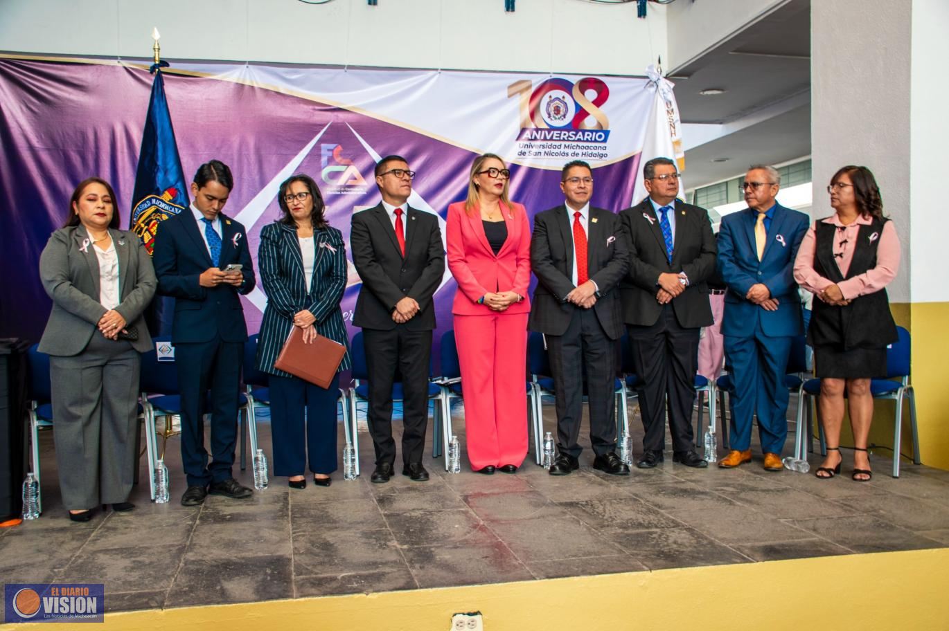 FCCA destaca trayectoria de Yarabí; símbolo de excelencia académica y compromiso universitario 