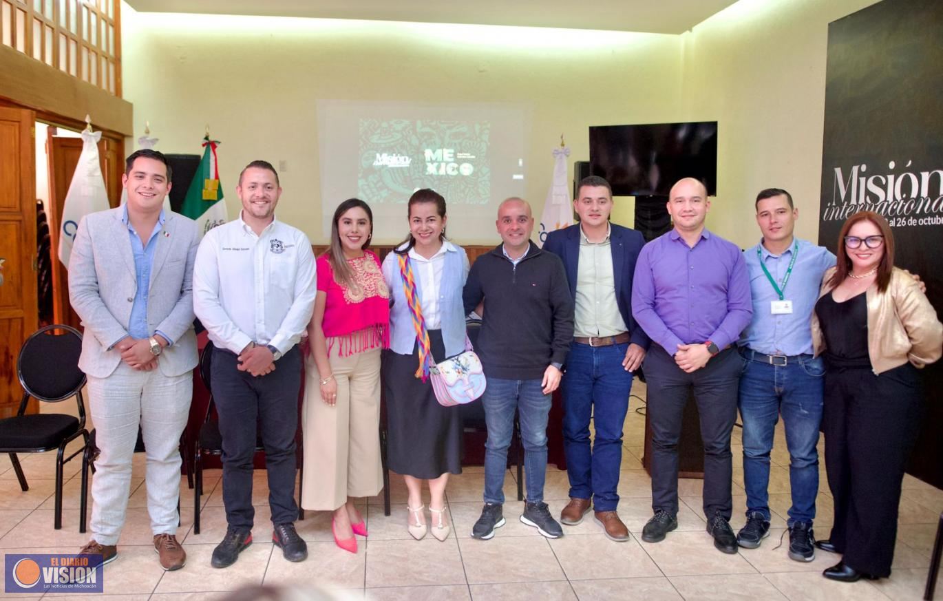 Santa Clara del Cobre comparte su arte y esencia en la Misión Internacional México–Colombia