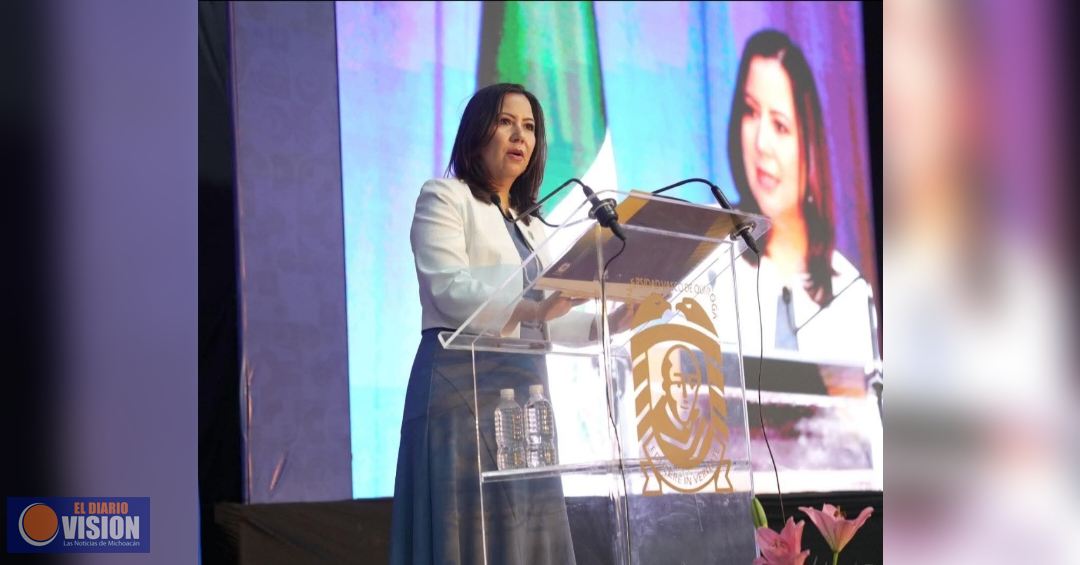 Lydia Nava, Rectora de la Universidad Don Vasco, presenta informe