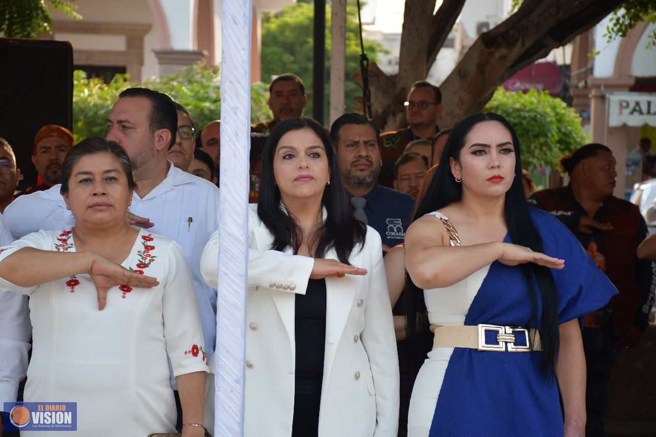 Tras Sesión Solemne, la diputada Tere Herrera llama a recuperar la justicia y la paz en Michoacán