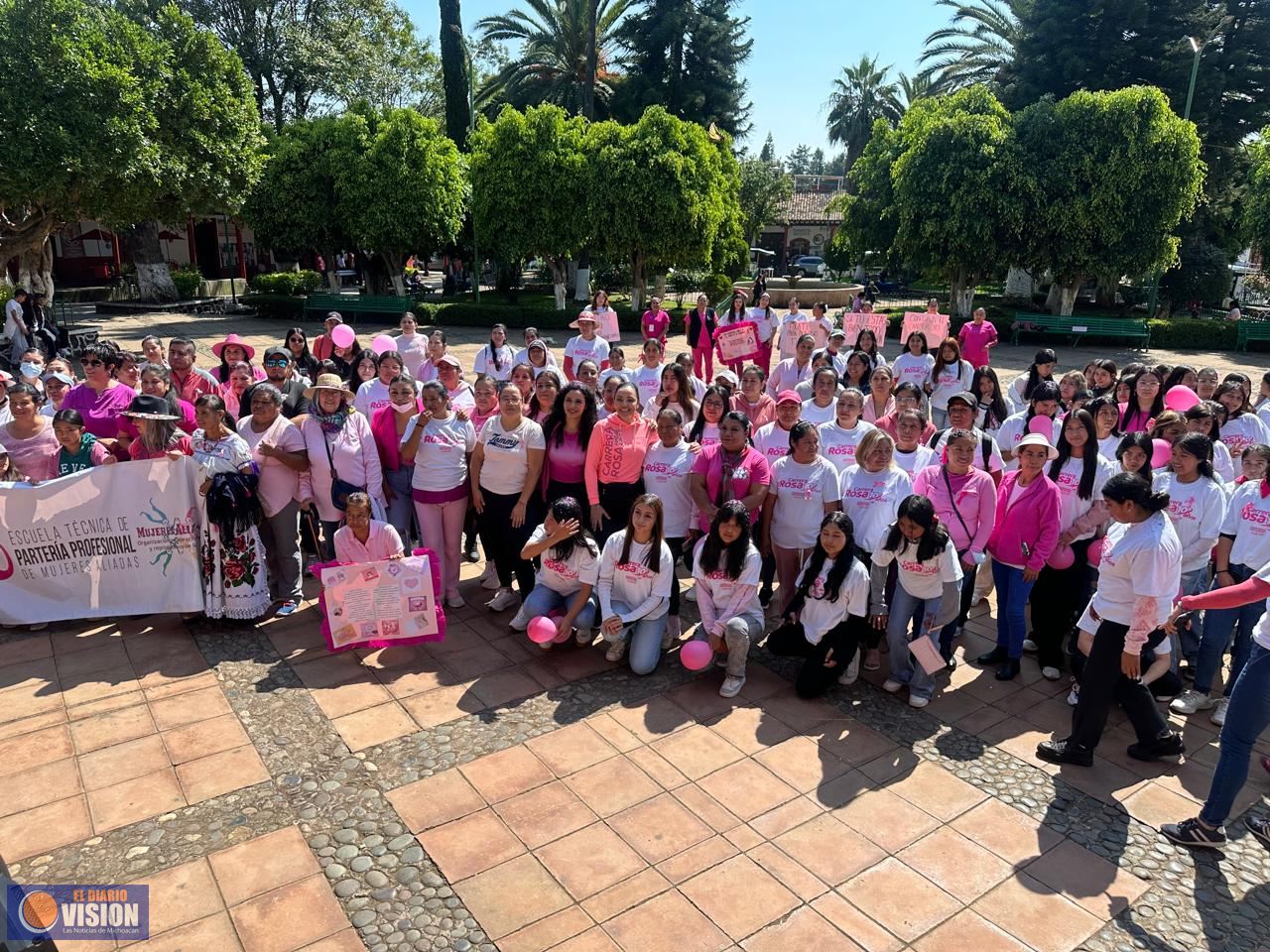 Adriana Hernández se suma a la lucha contra el cáncer en Numarán