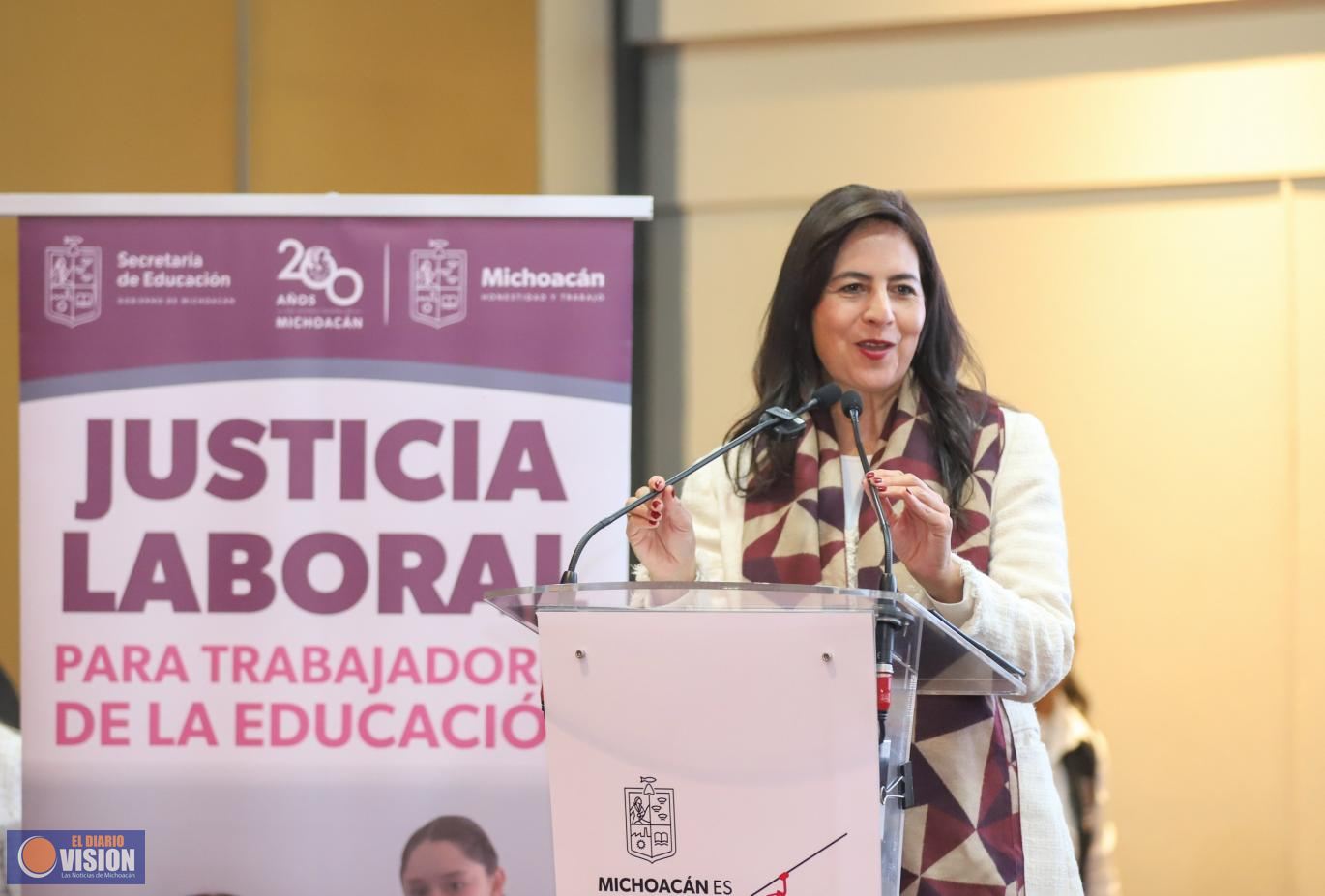 En los últimos 4 años, más de 29 mil acciones de justicia laboral: Gabriela Molina