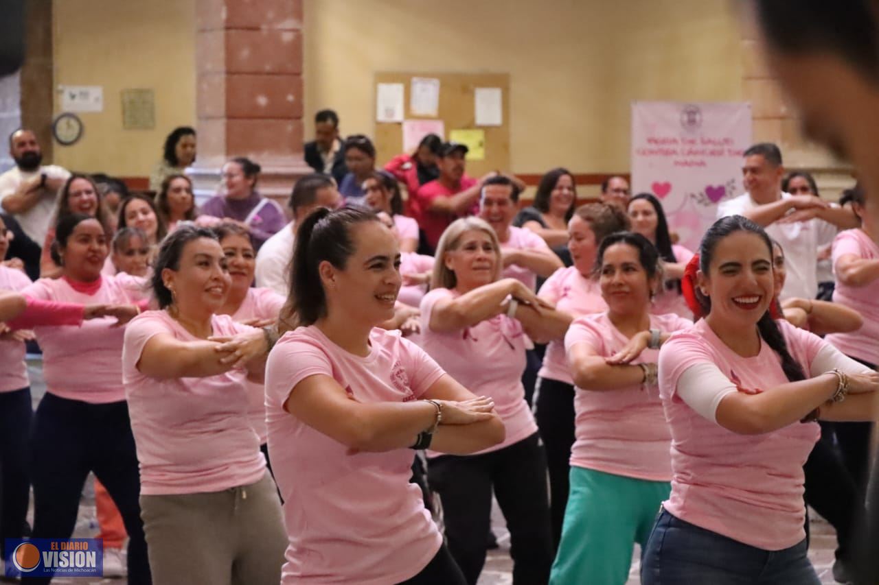 Congreso del Estado concientiza a sus trabajadores sobre prevención del Cáncer de Mama