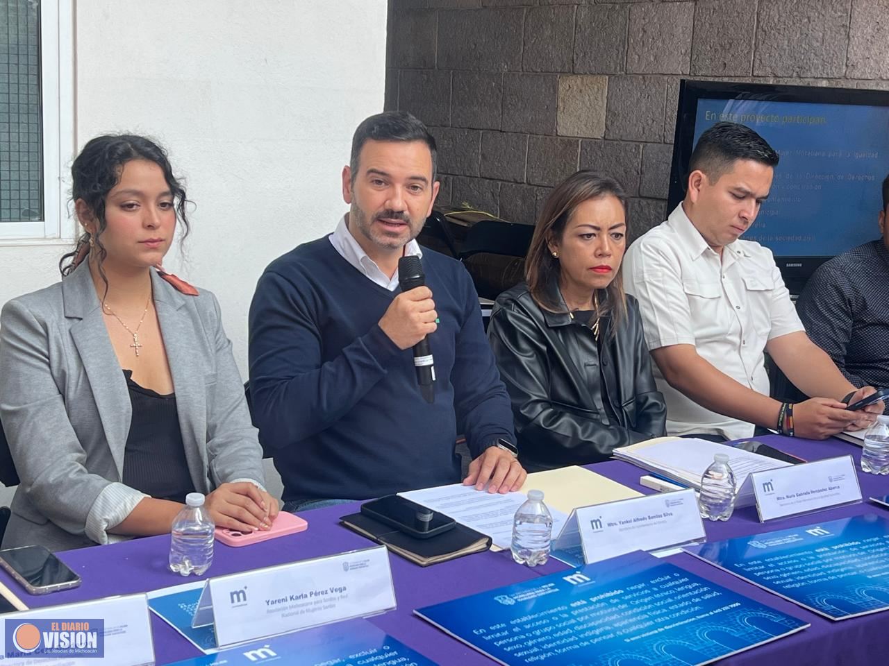 Gobierno de Morelia presentó distintivo municipal “Más Inclusión, Menos Discriminación”
