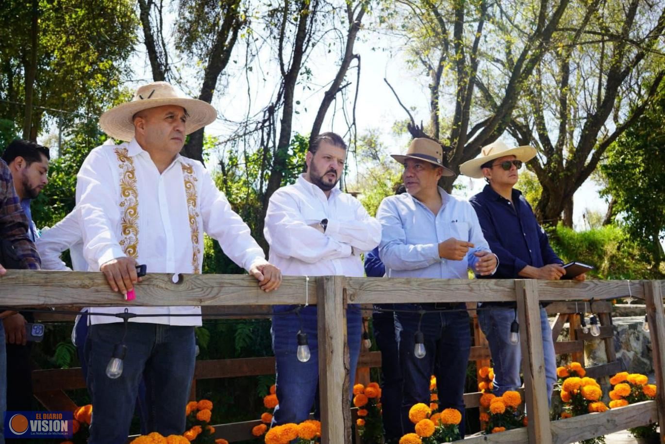 Se alistan comunidades de la ribera del lago de Pátzcuaro para Noche de Muertos