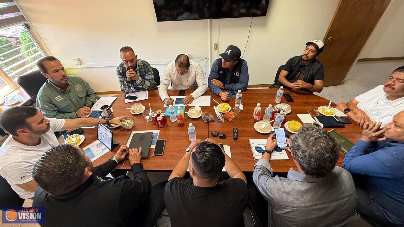 Yankel Benítez sostiene reunión intermunicipal de coordinación para operativo de Día de Muertos