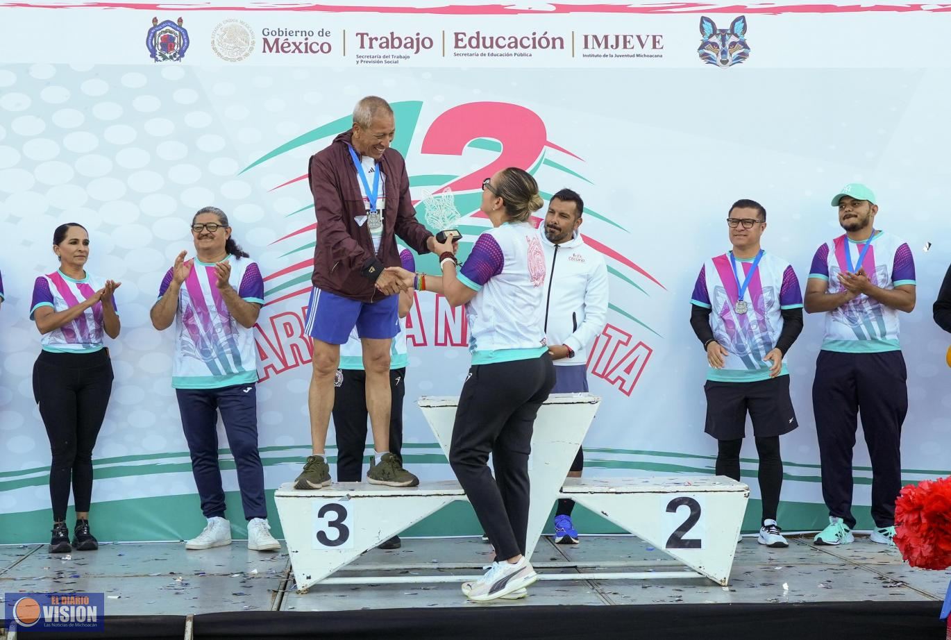 Una fiesta deportiva se vivió en la 12° Carrera Atlética Nicolaita