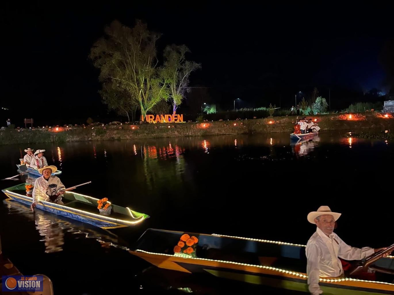 Dieron inicio las representaciones de Noche de Muertos en los Manantiales de Urandén: Sectur