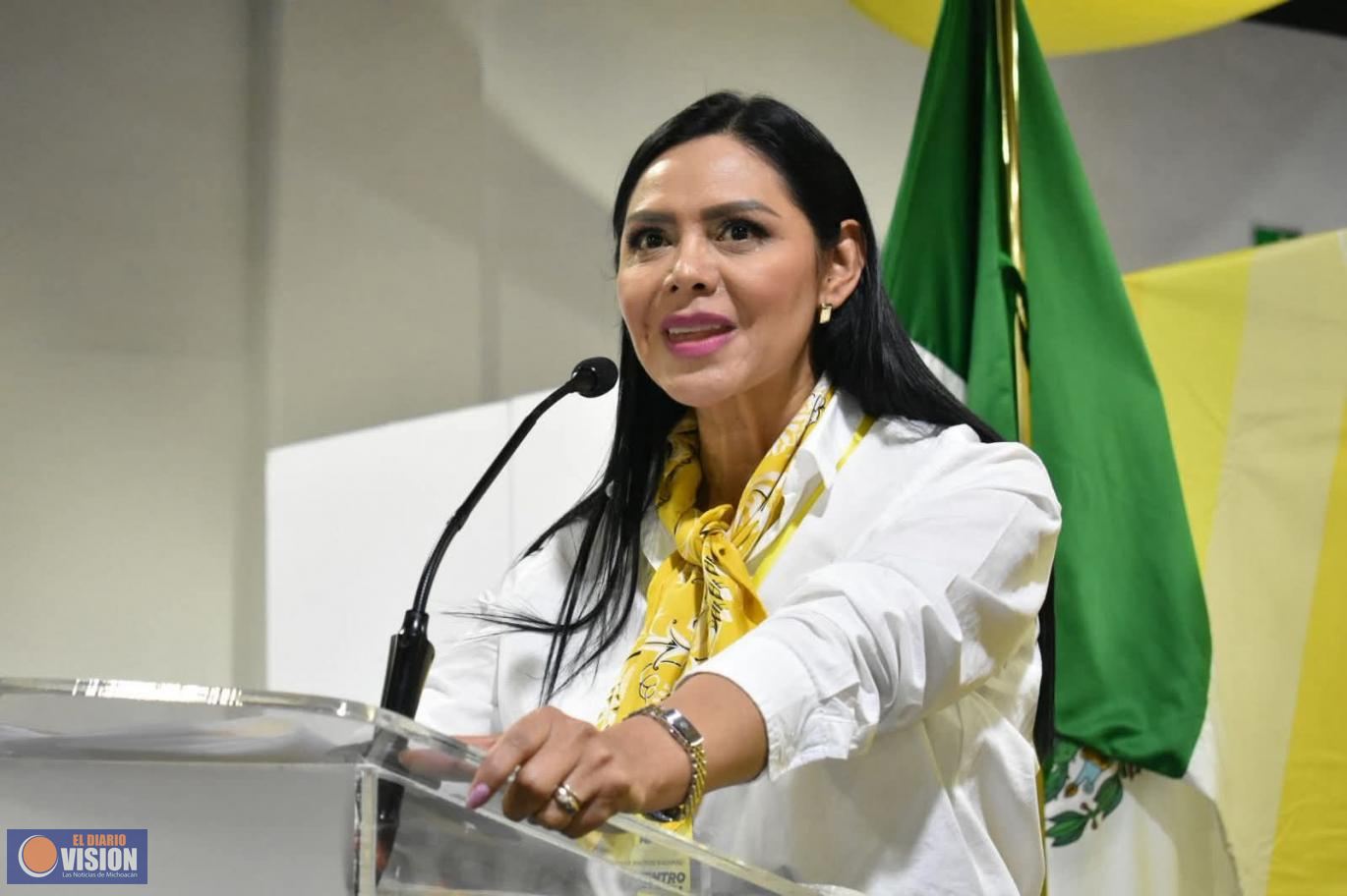 Araceli Saucedo respalda conformación del Bloque Nacional de Partidos Locales del PRD