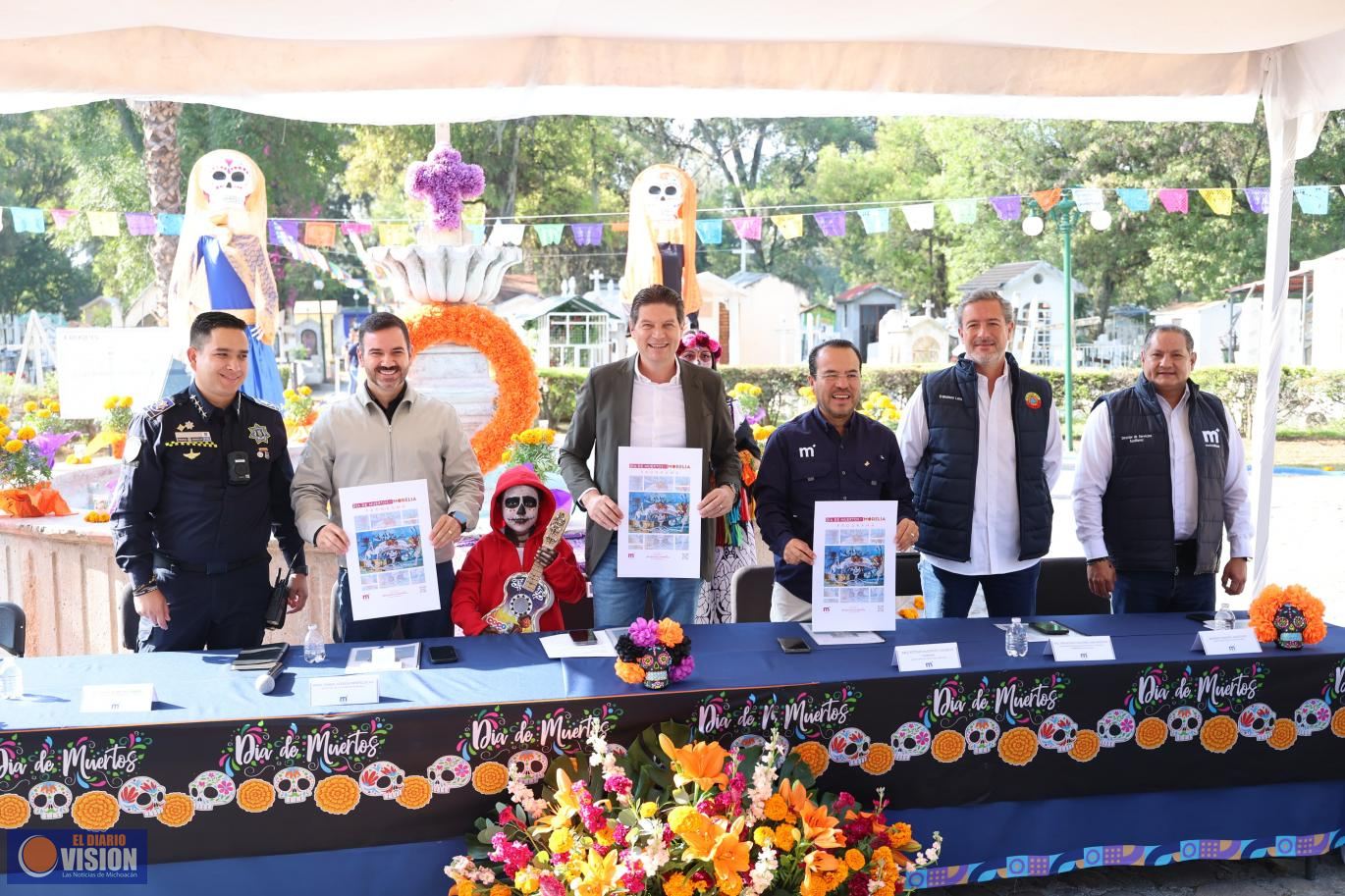 Morelia se declara lista para recibir a sus visitantes durante el Día de Muertos