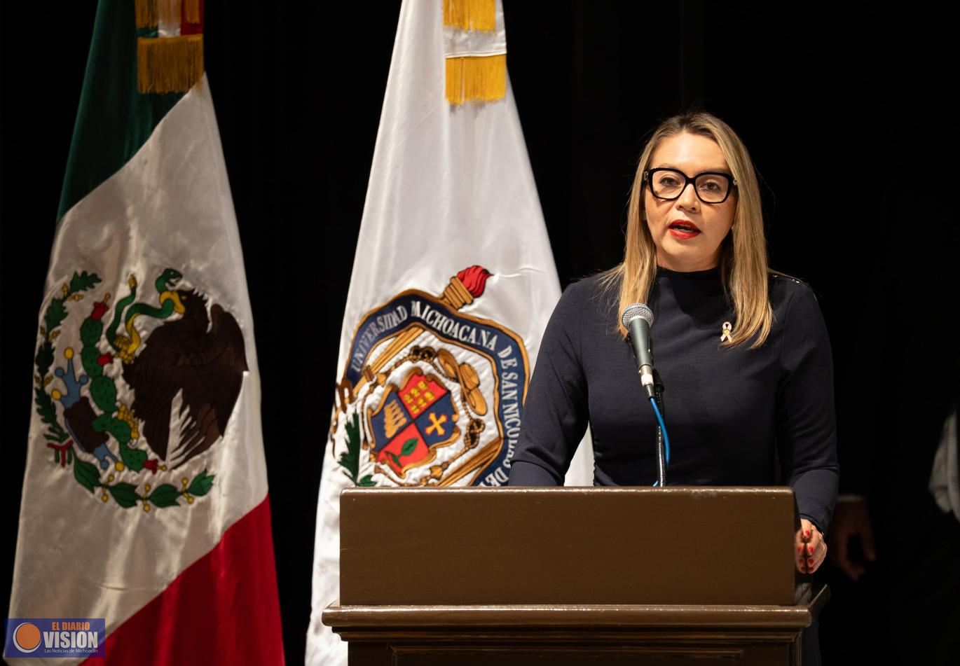 Congreso Internacional de Psicología, reafirma compromiso de la UMSNH con el bienestar: Yarabí Ávila