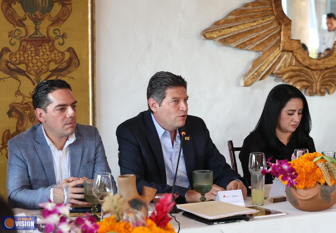 Morelia afianza su liderazgo turístico: Alfonso Martínez