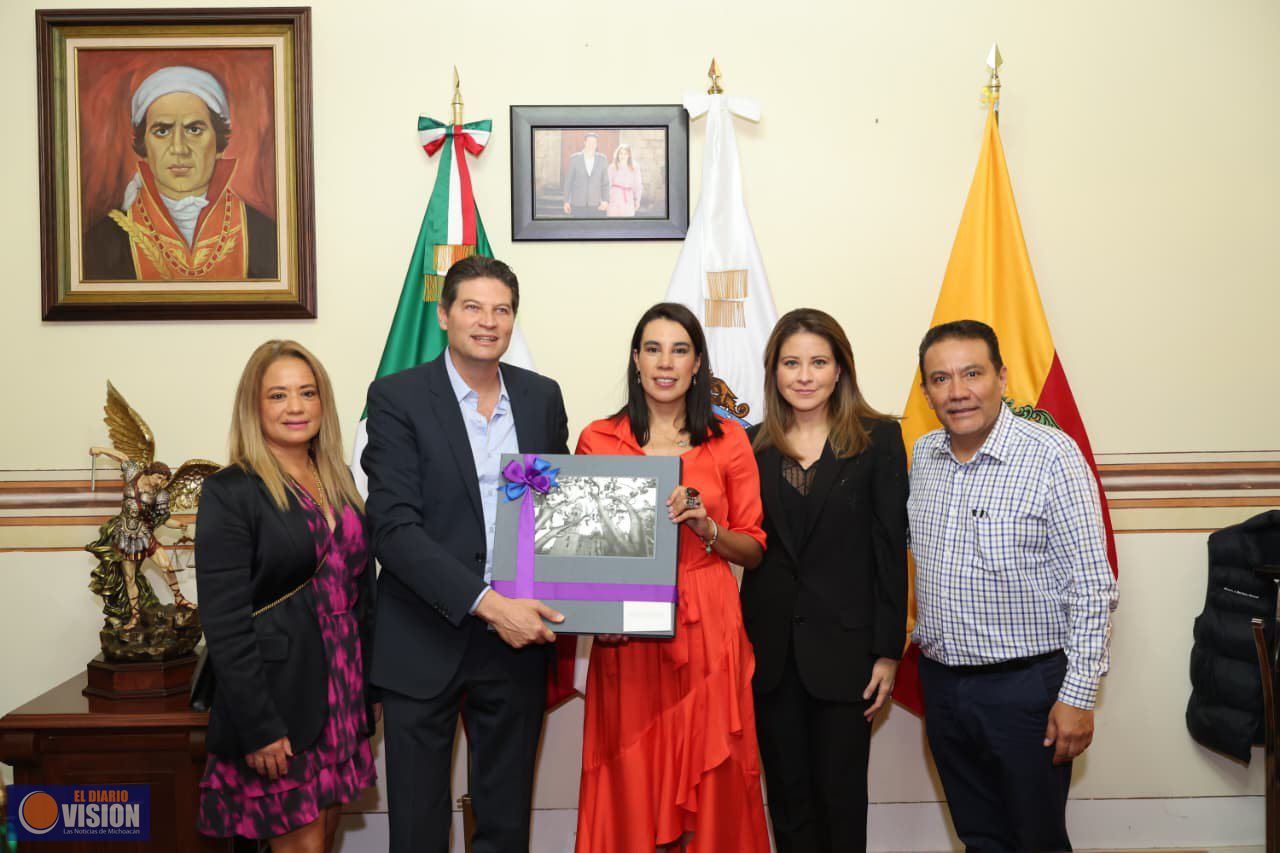 Refuerza Alfonso Martínez vínculo de Morelia con secretaria de Turismo Federal