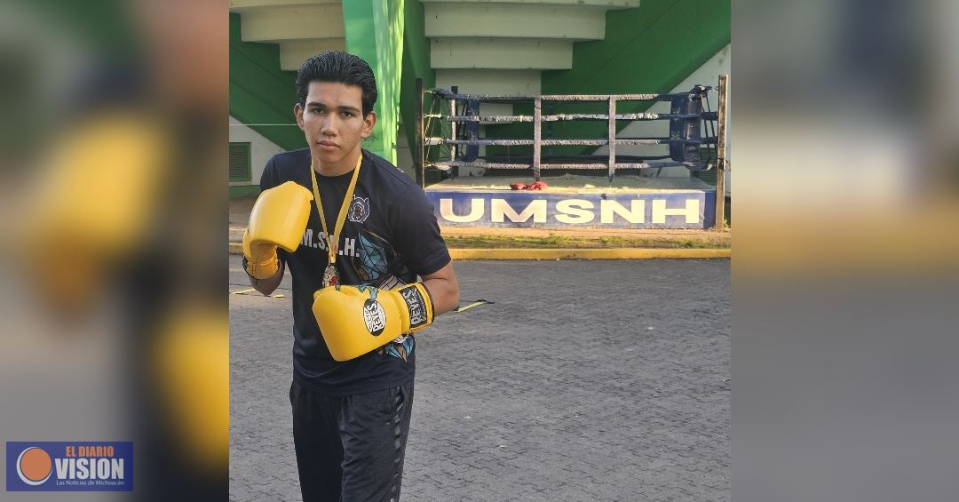 Ernesto Gómez, boxeador nicolaita ganó Oro en Festival Olímpico