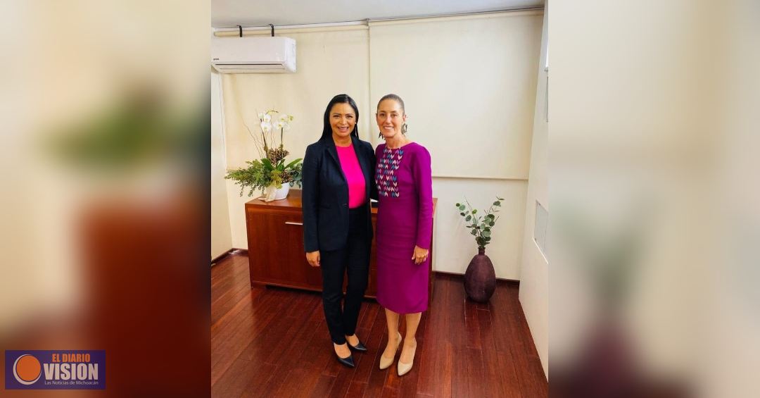 Araceli Saucedo  respalda  Estrategia Nacional del Plan Michoacán impulsada por Claudia Sheinbaum