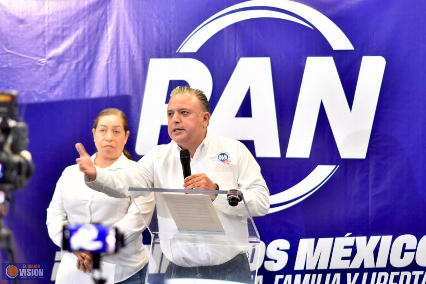 Plan Michoacán por la Paz y la Justicia, un burdo refrito del de Peña Nieto: PAN