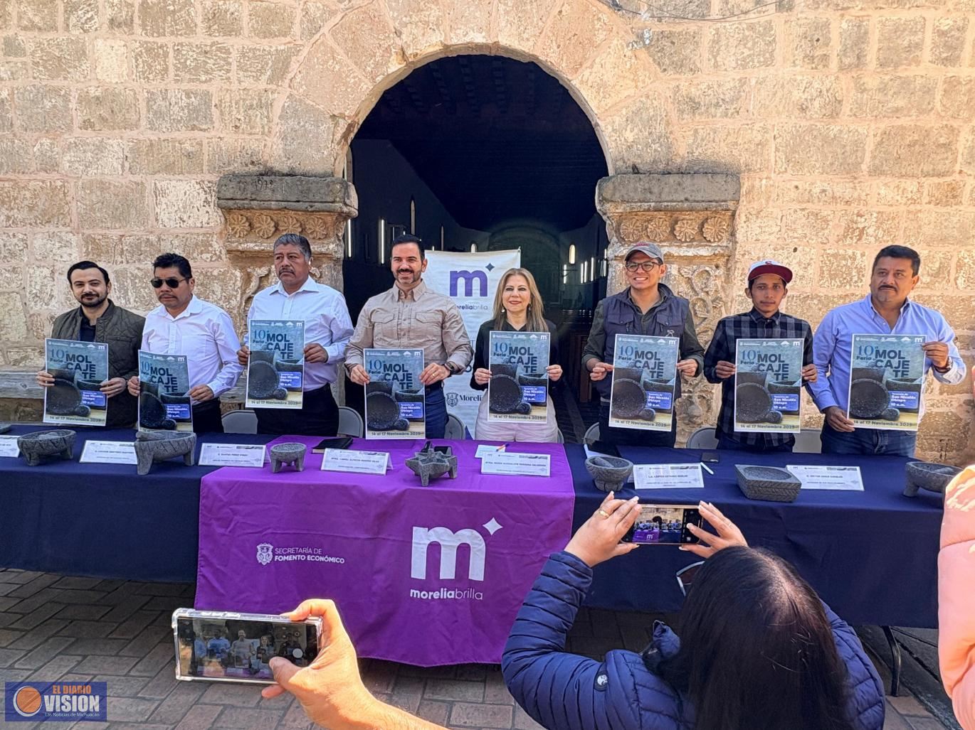 Morelia celebrará 10ª edición de la Feria del Molcajete en San Nicolás Obispo