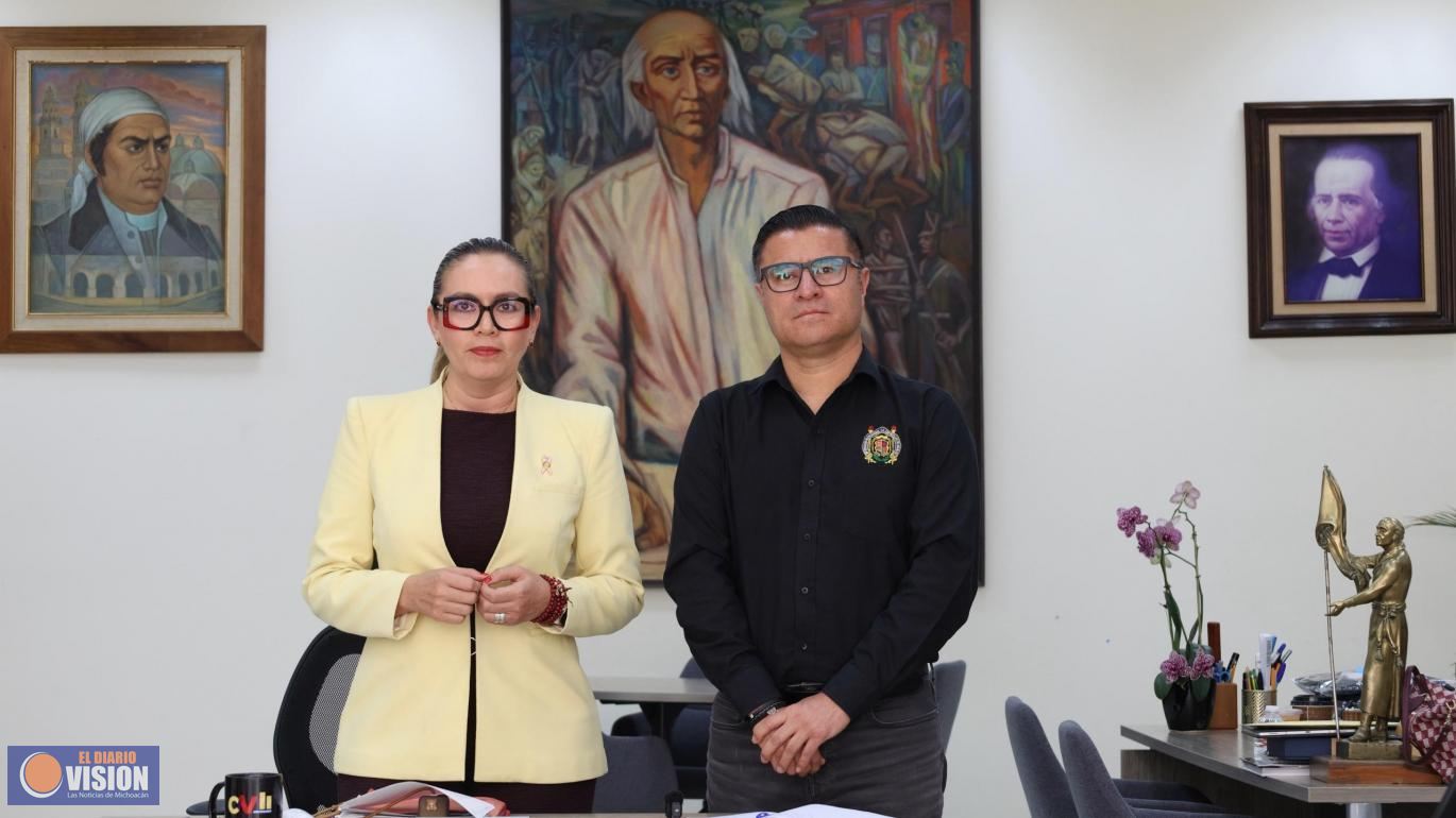 En la Universidad Michoacana no se gestan movimientos vandálicos, ni violentos, afirma Yarabí Ávila