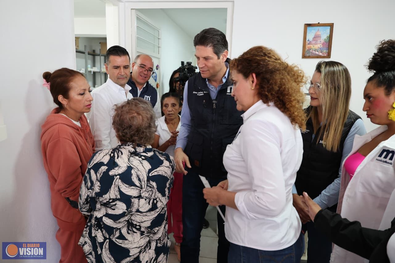 Alfonso Martínez apuesta por salud de morelianas y morelianos