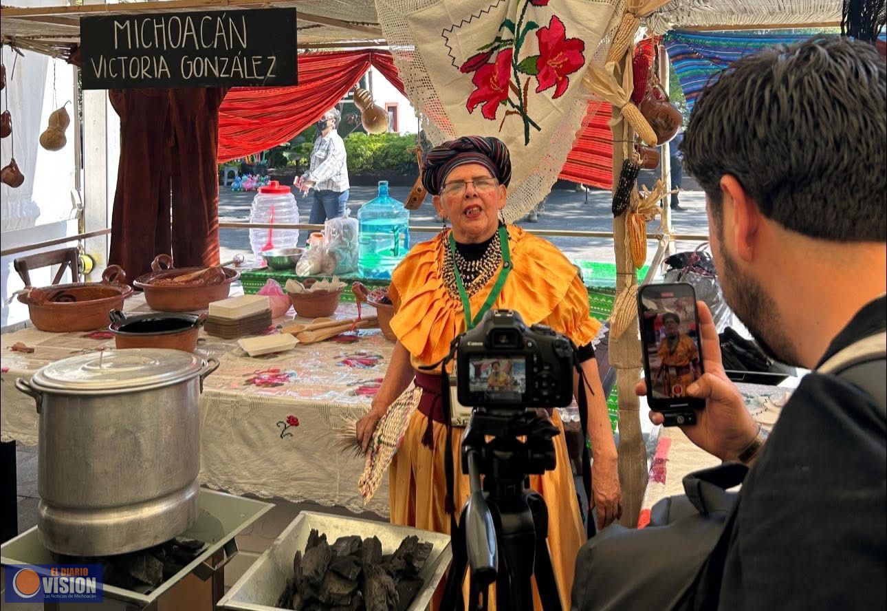 Cocineras Tradicionales michoacanas llevan su sabor a foro mundial de gastronomía: Sectur