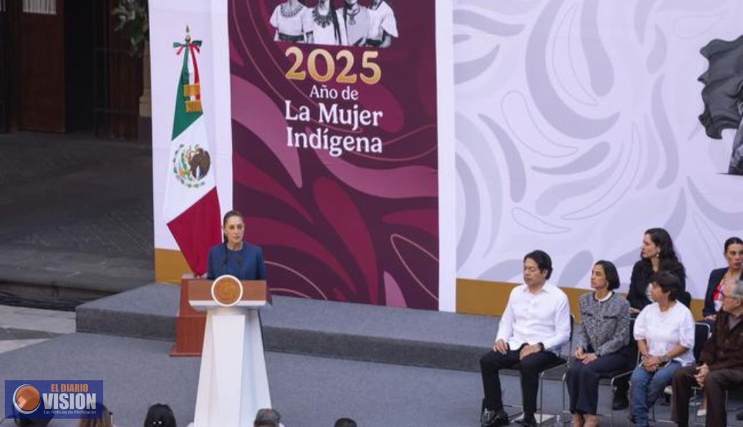 Presidenta presenta los 12 ejes del Plan Michoacán por la Paz y la Justicia