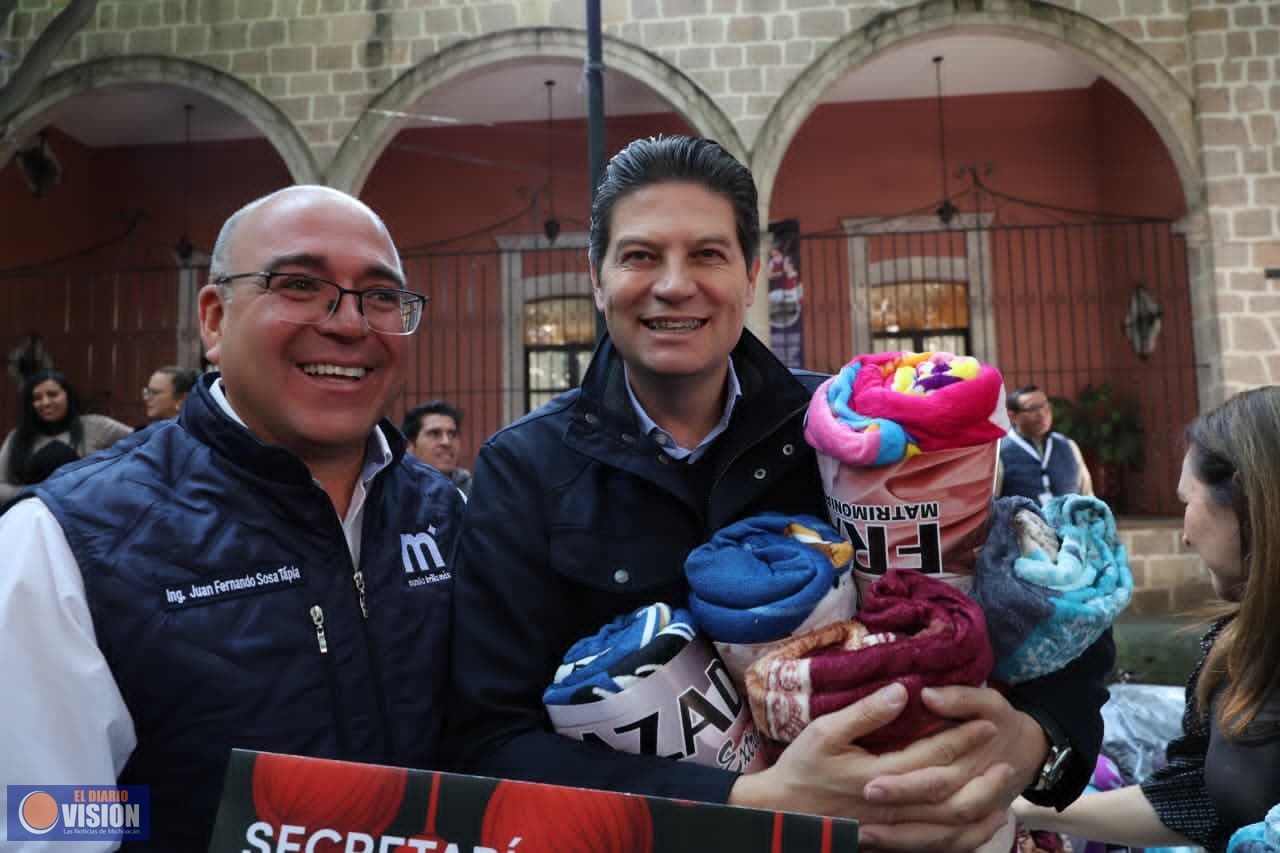 Arranca el DIF Morelia colecta “Cobijemos Morelia 2025” para abrigar a quienes más lo necesitan