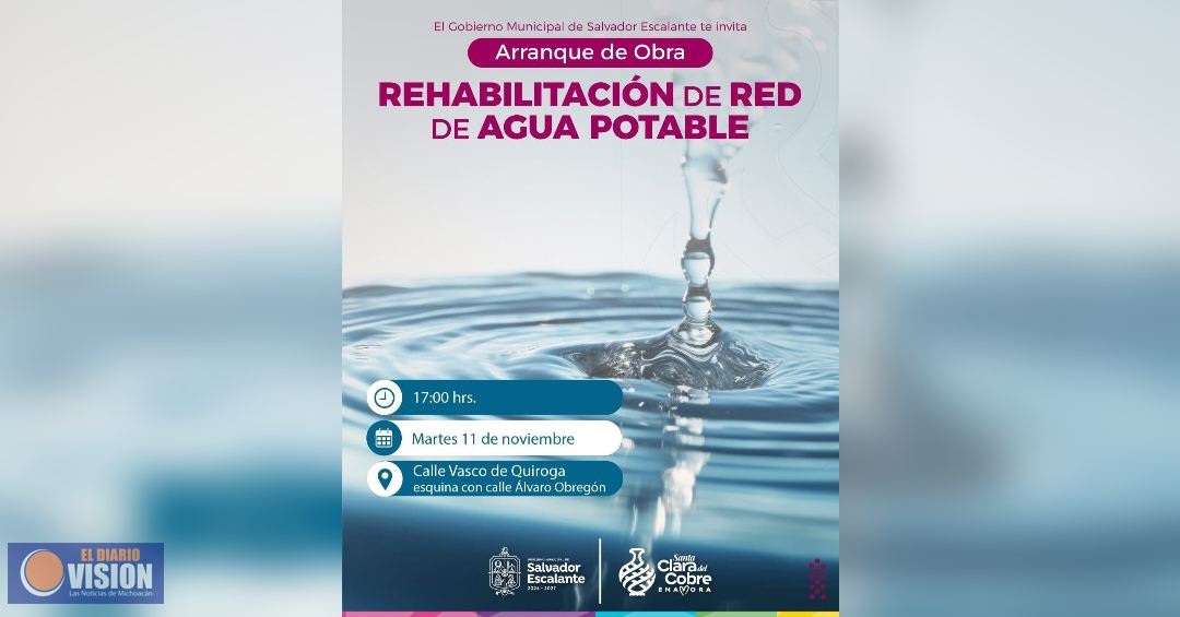 Dayana Pérez Mendoza, impulsa obra hidráulica para fortalecer el servicio de agua