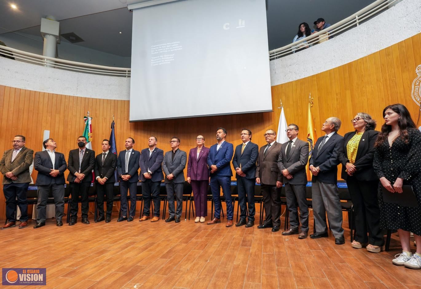 La UMSNH, ha levantado la voz ante las injusticias, pero no genera violencia: Yarabí Ávila