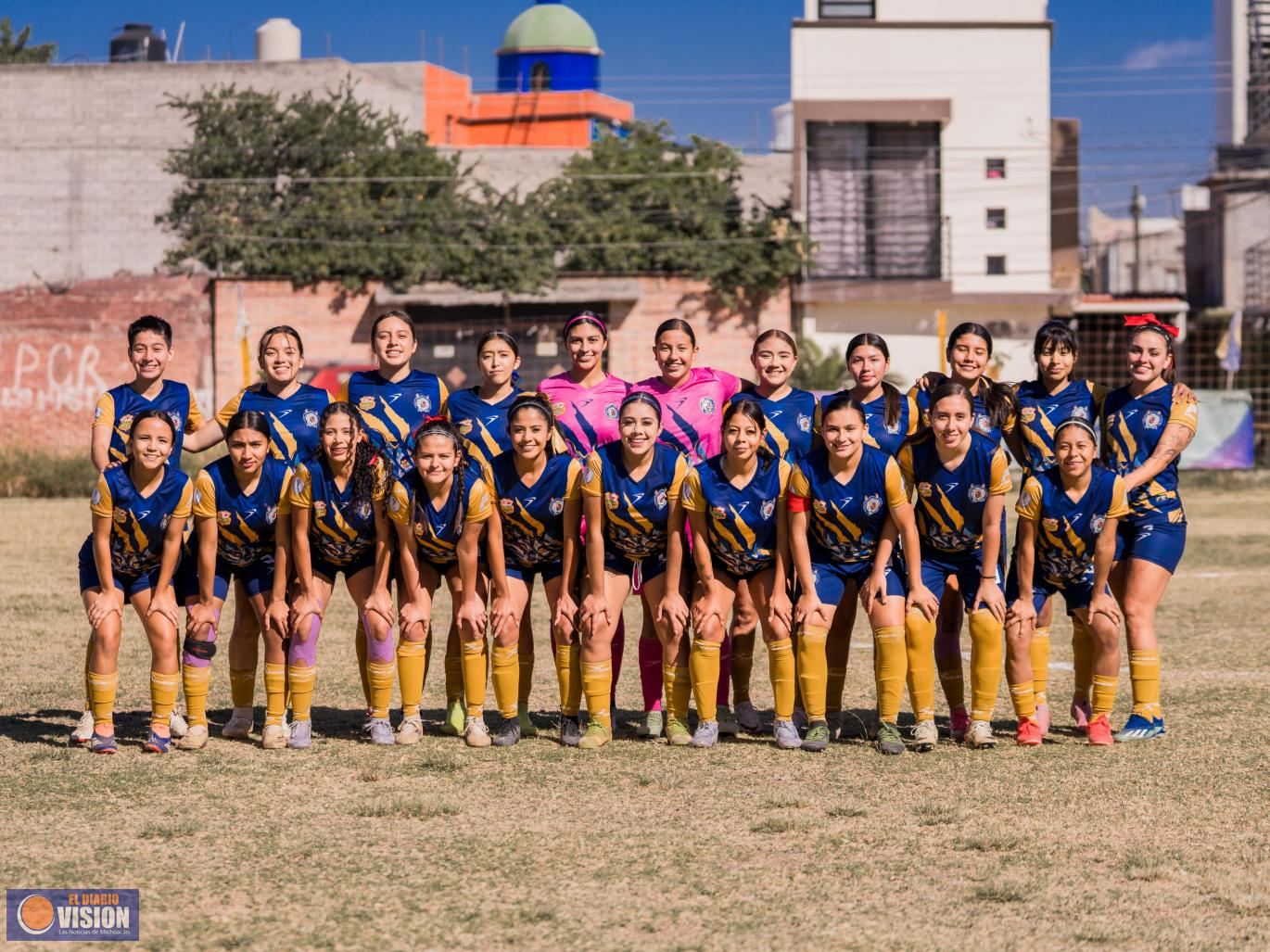Atlético Morelia-UMSNH Femenil se afianza en el subliderato del Grupo 5 de la Liga TDP 